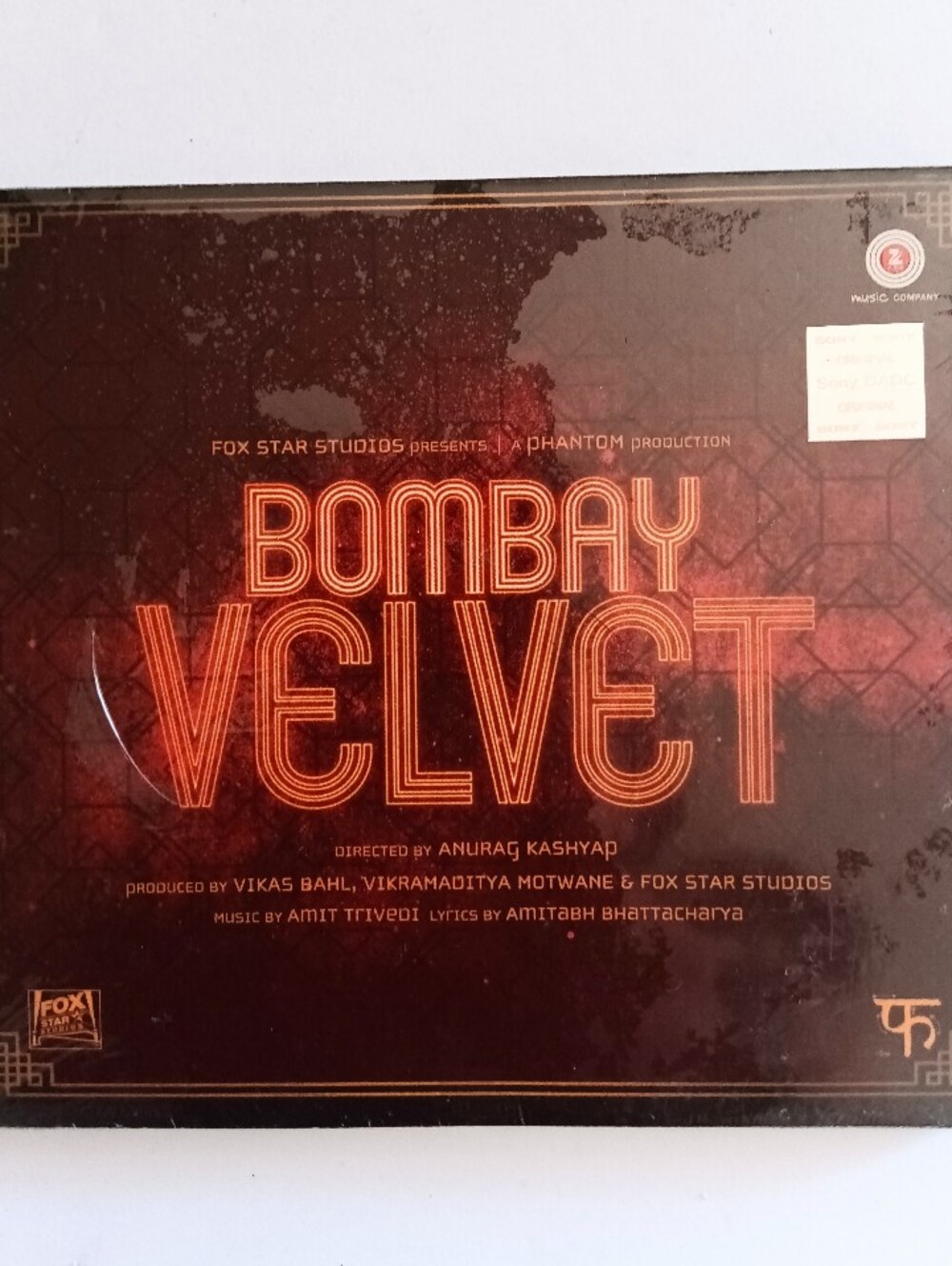 Bombay Velvet Original Motion Picture Soundtrack Audio CD New And Sealed